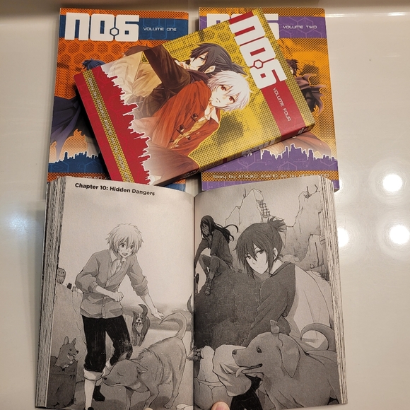 NO.6 Volumes 1 Through 4 Manga Series By Atsuko Asano and Hinoki Kino paperback - Picture 2 of 15